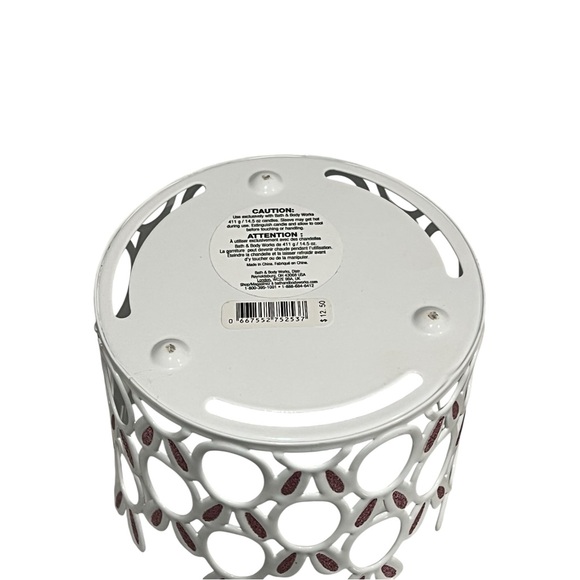 Bath & Body Works Easter Bunny Glitter Ears Candle Holder for 3 Wick Candles - Picture 3 of 4